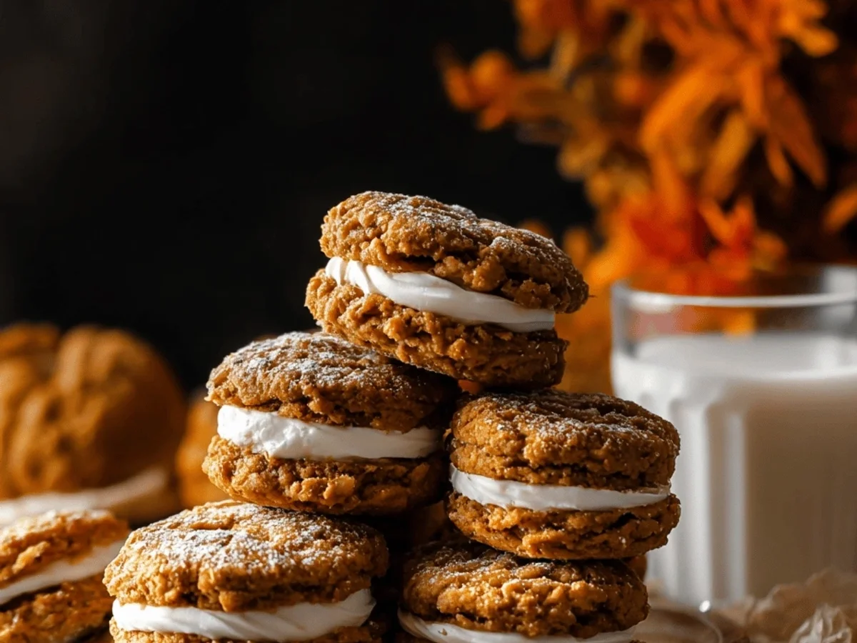 Pumpkin Oatmeal Cream Pies: My Coziest Fall Treat! - Image 2