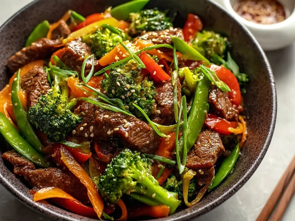 Quick Beef Stir Fry with Crisp Veggies - Image 1