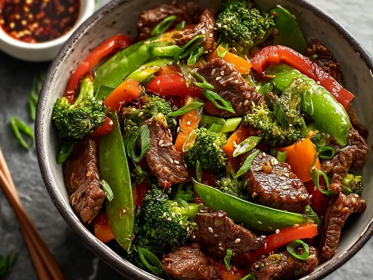 Quick Beef Stir Fry with Crisp Veggies - Image 2