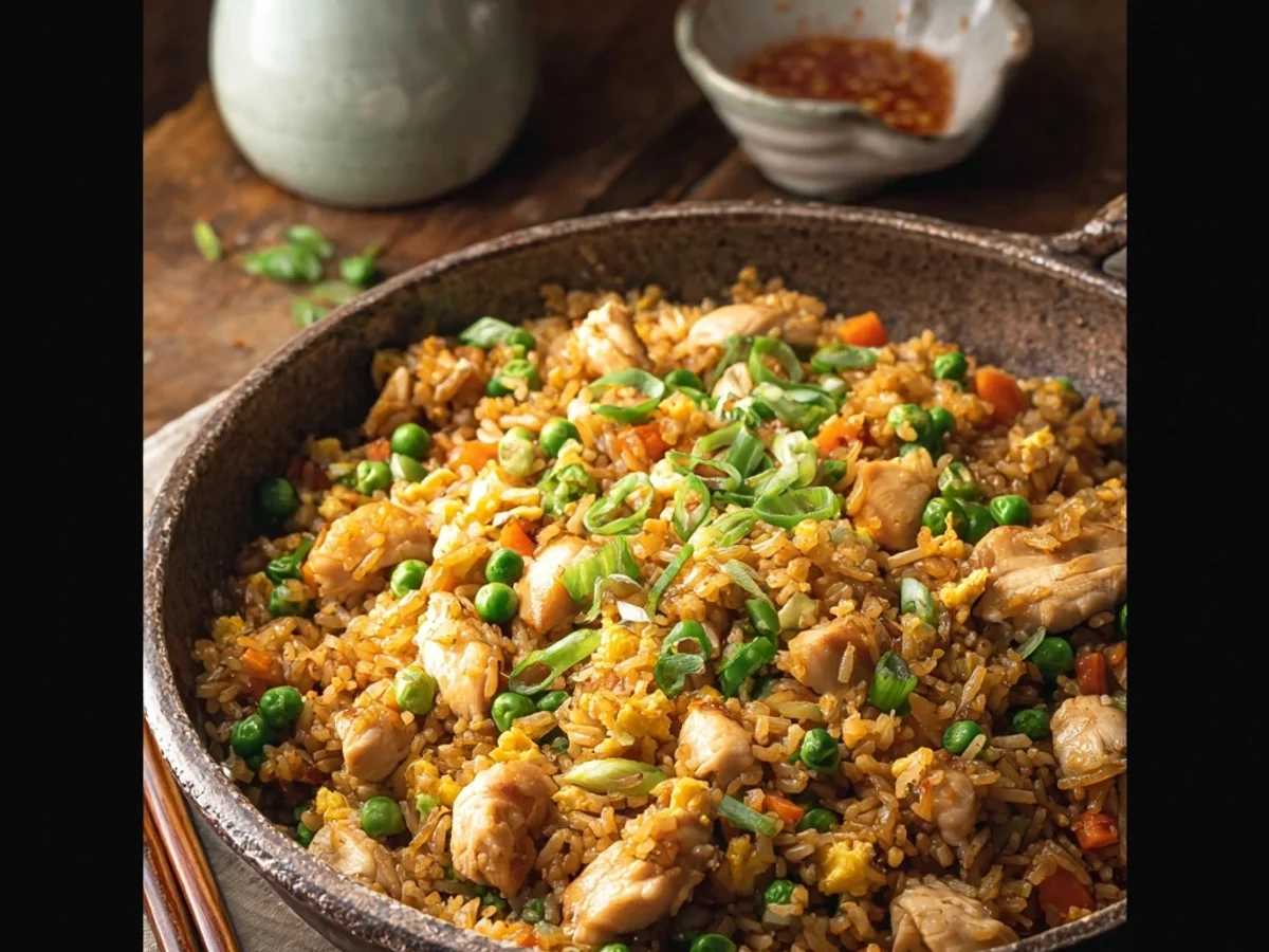 Quick Chicken Fried Rice: Restaurant Style - Image 1