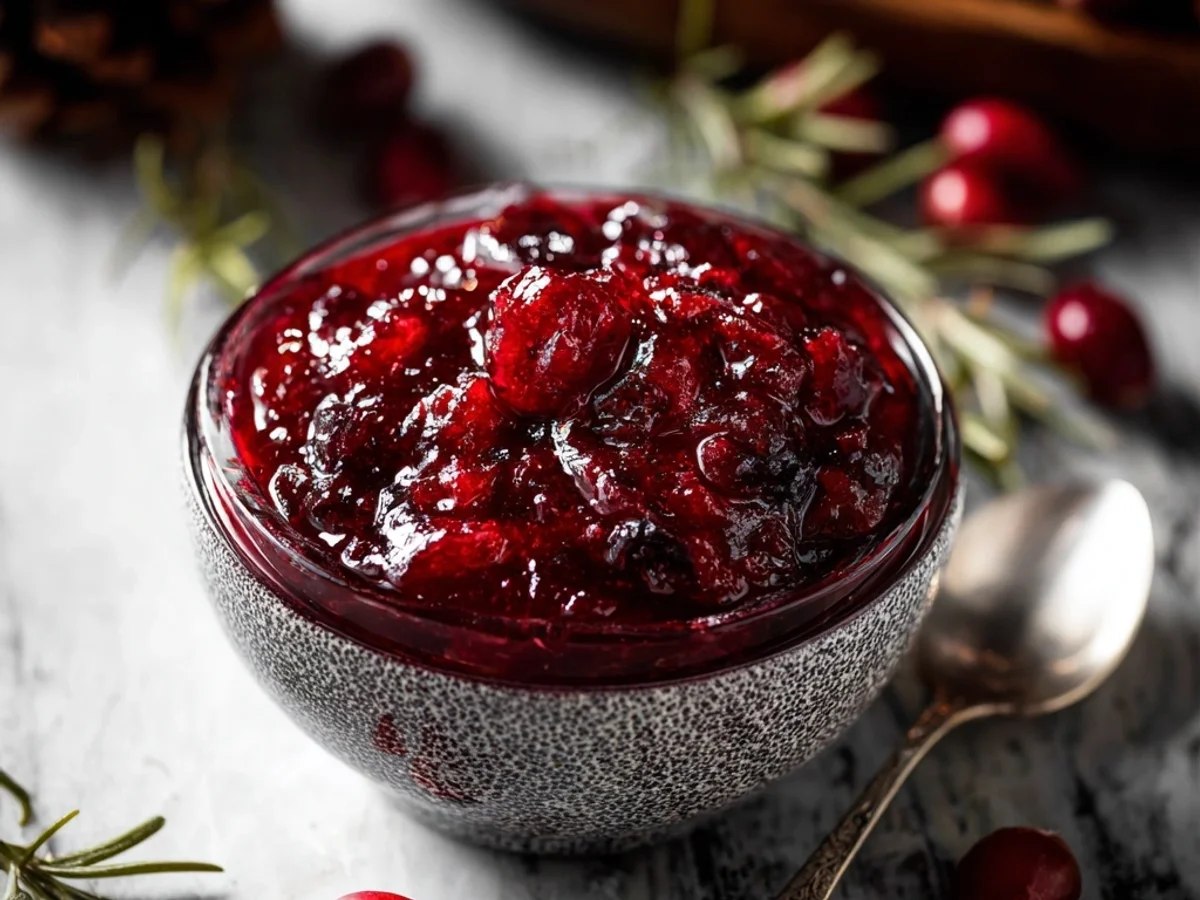 Quick Cranberry Compote: Fresh & Tangy Homemade Taste - Image 2