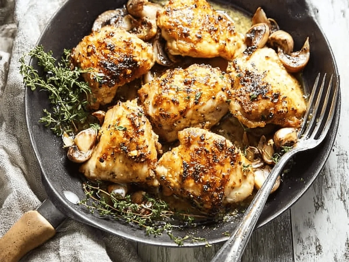 Quick & Easy Garlic Chicken Thighs: Weeknight Win! - Image 2