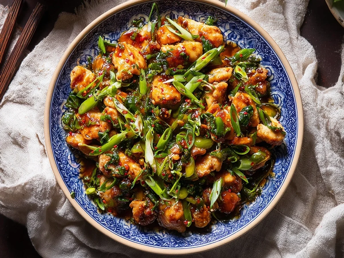 Quick & Easy Scallion Chicken Recipe: A Weeknight Favorite - Image 1