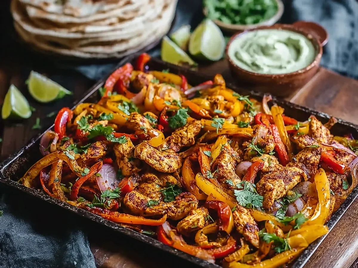 Quick Sheet Pan Chicken Fajitas Recipe: A Weeknight Win - Image 1