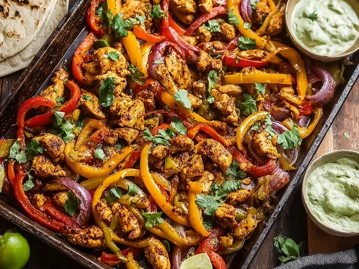 Quick Sheet Pan Chicken Fajitas Recipe: A Weeknight Win - Image 2
