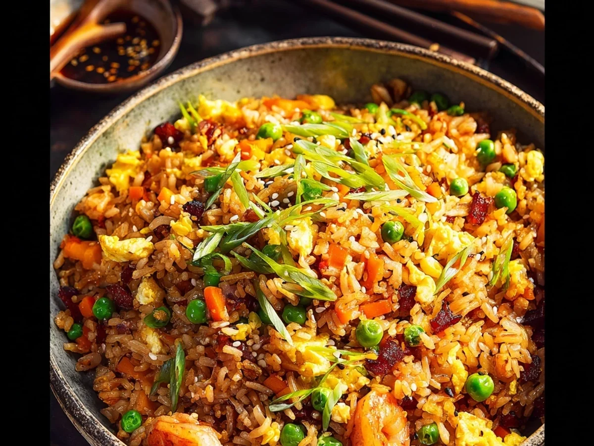 Quick Skillet Easy Fried Rice Recipe: Weeknight Wonder - Image 1