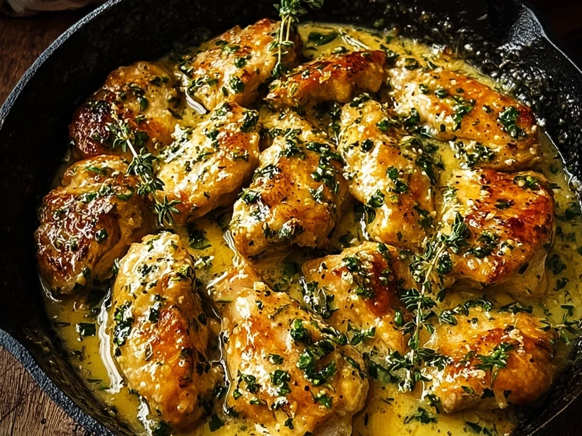 Rich Garlic Butter Chicken Skillet: Roadhouse - Image 2
