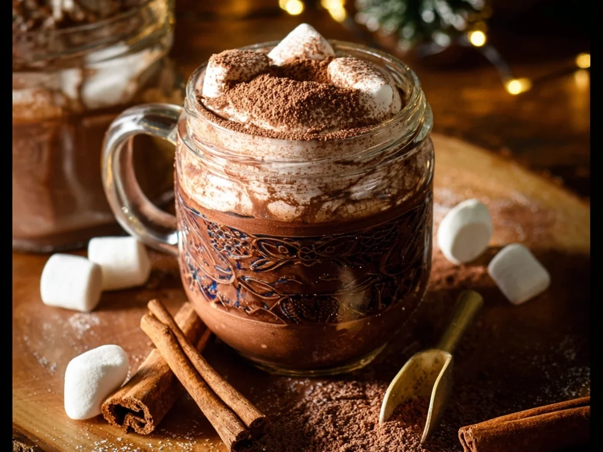 Rich Homemade Hot Chocolate Mix: Winter Comfort - Image 1