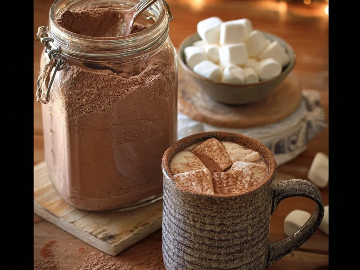 Rich Homemade Hot Cocoa Mix: A Winter Hug in a Mug - Image 1