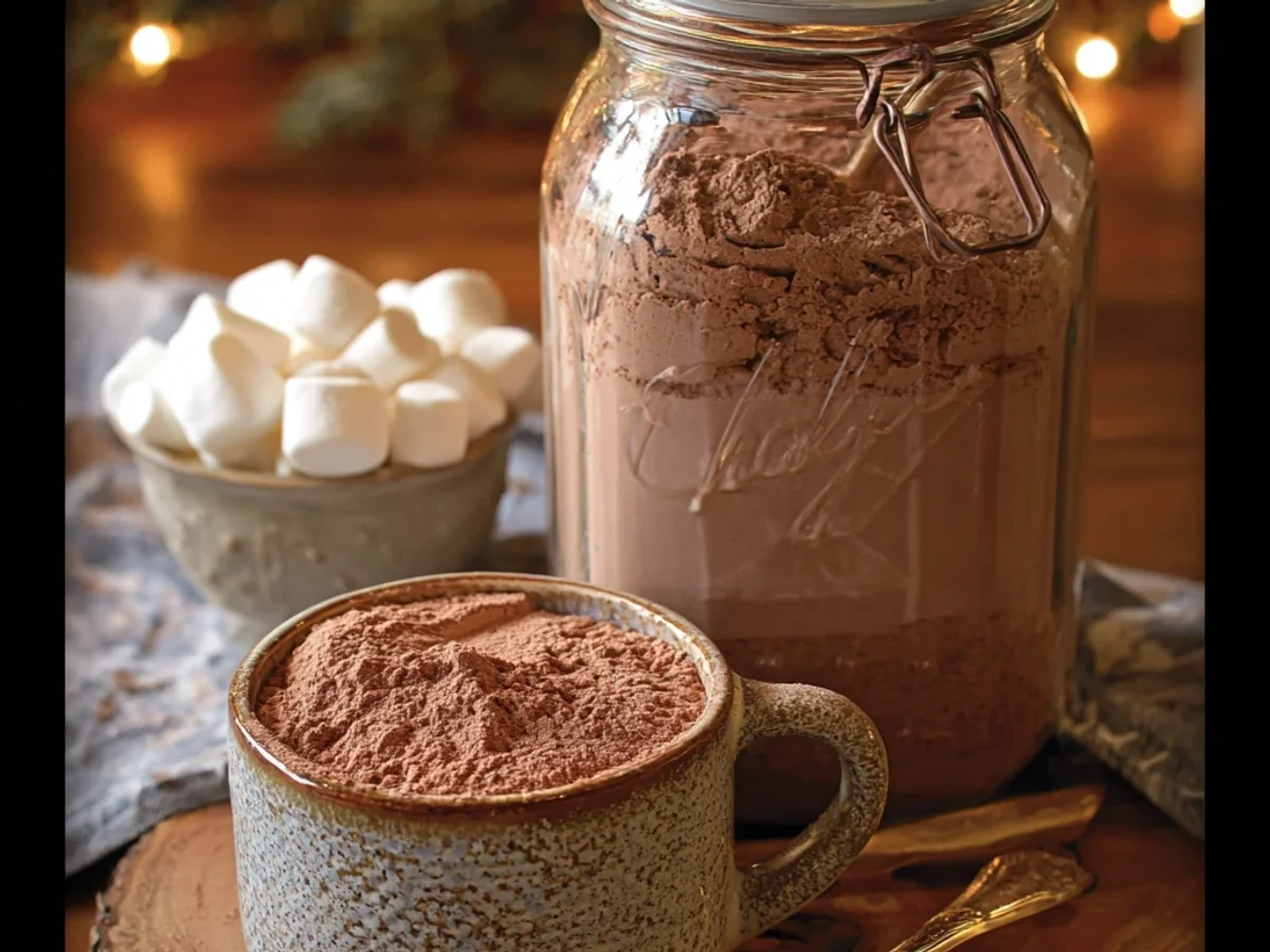 Rich Homemade Hot Cocoa Mix: A Winter Hug in a Mug - Image 2