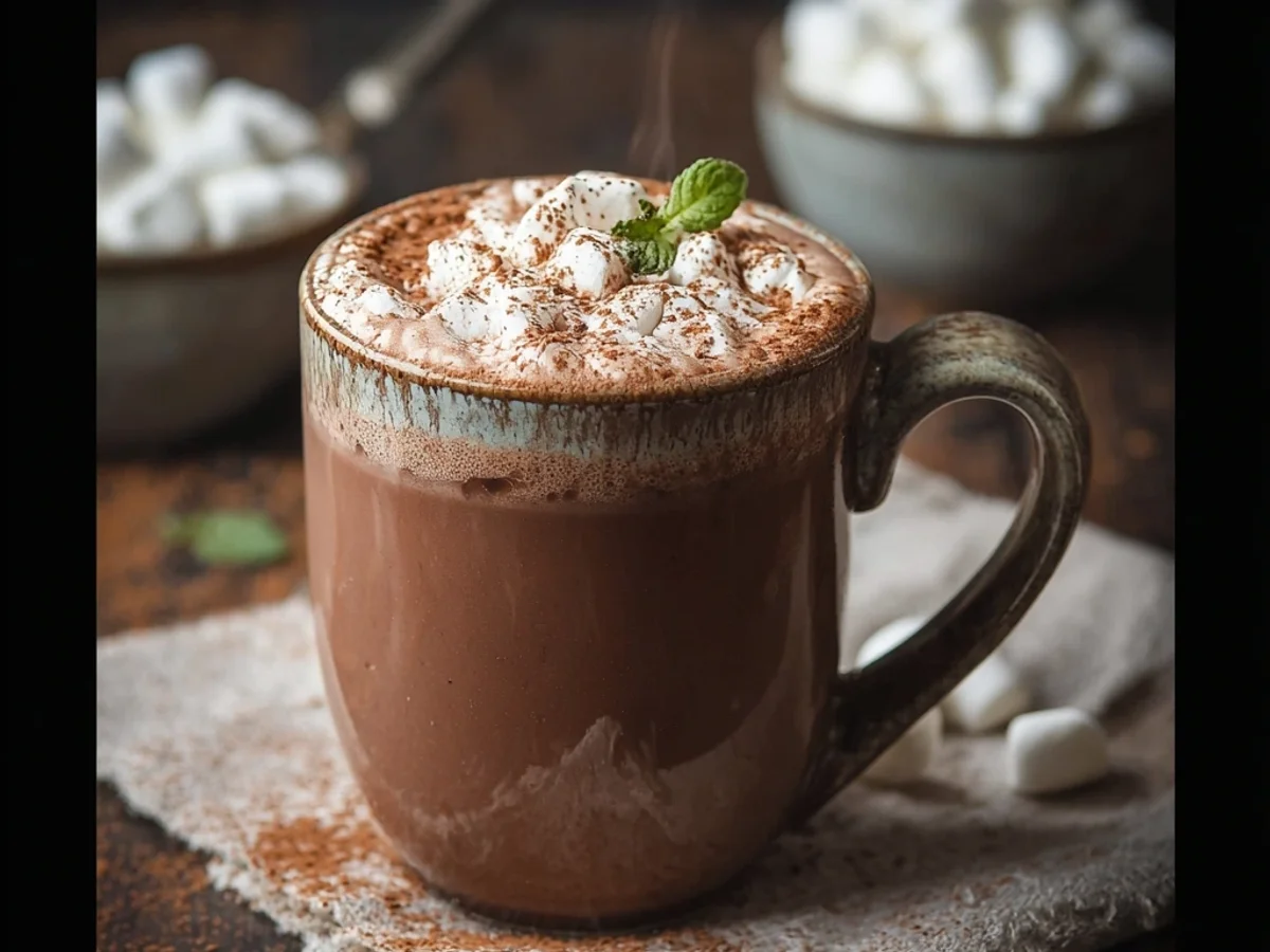 Rich Hot Chocolate: A Velvety Winter Hug in a Mug - Image 2