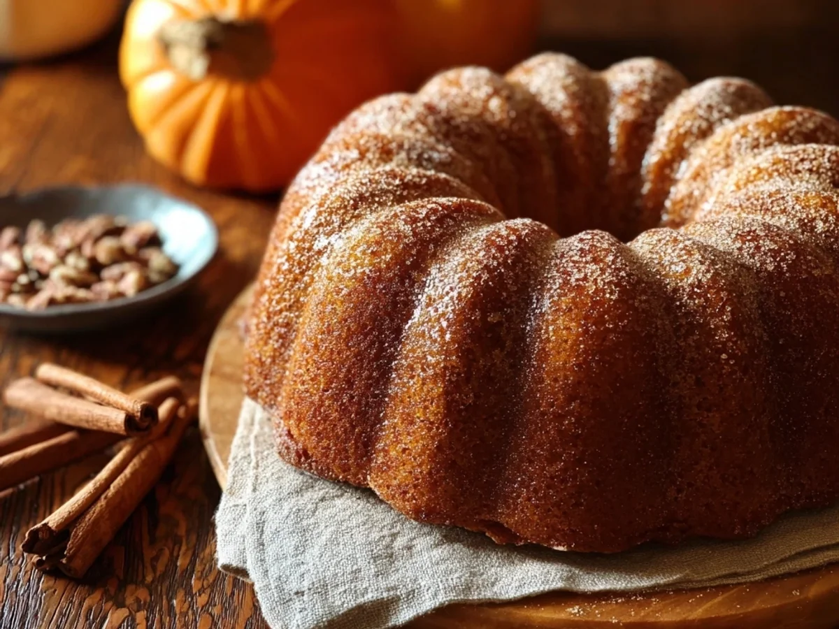 Rich Pumpkin Spice Bundt Cake: A Fall Kitchen Hug - Image 1