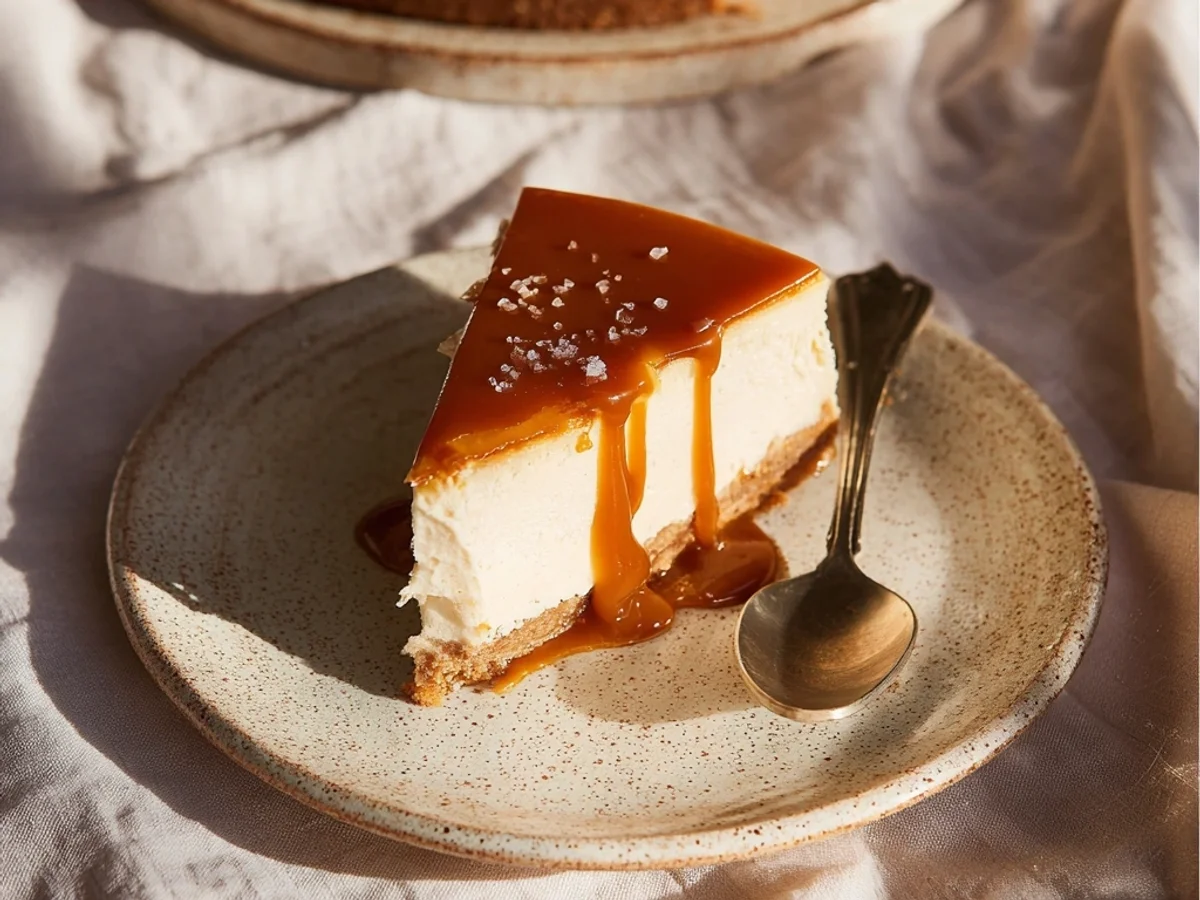 Rich Salted Caramel Cheesecake: My Sweet & Salty Obsession - Image 1