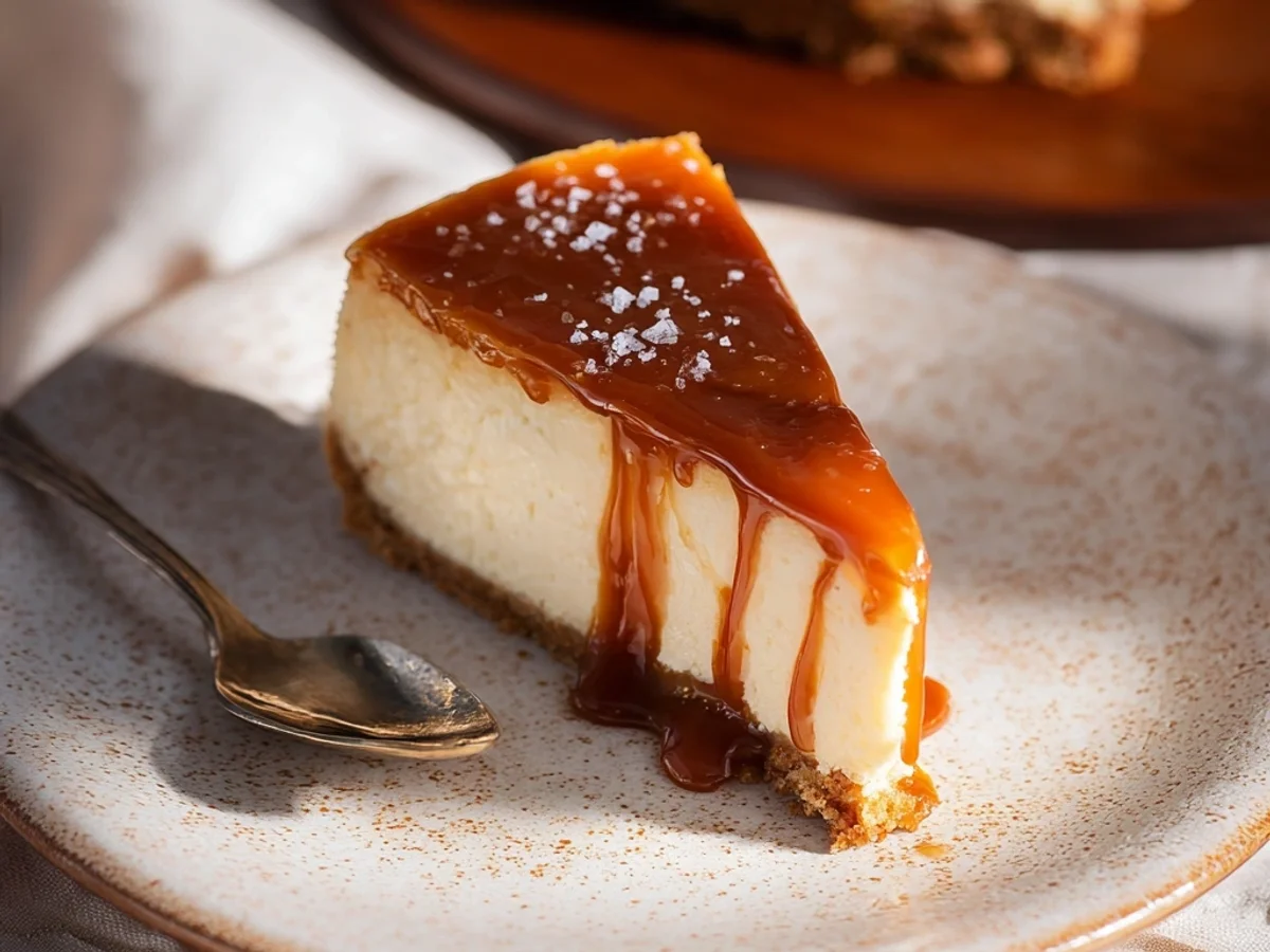 Rich Salted Caramel Cheesecake: My Sweet & Salty Obsession - Image 2