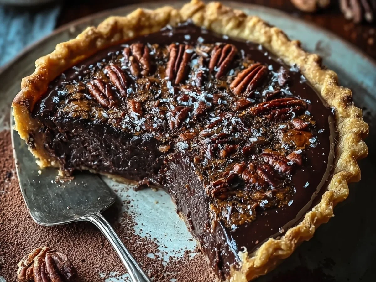 Rich Texas Chocolate Pecan Pie: A Family Favorite - Image 2