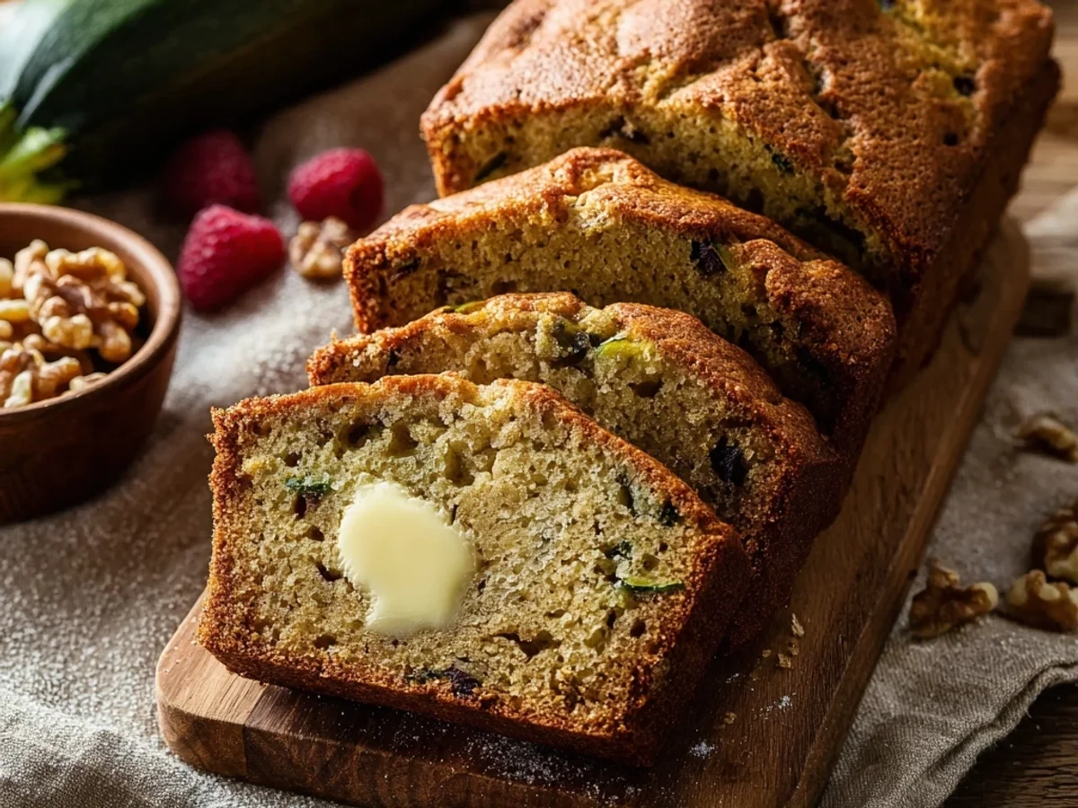 Rustic Air Fryer Zucchini Bread: Quick & Moist Loaf - Image 1