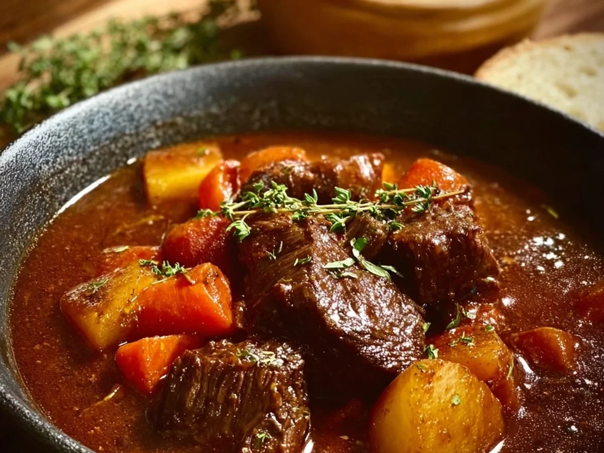 Rustic Beef Stew with Root Vegetables - Image 2