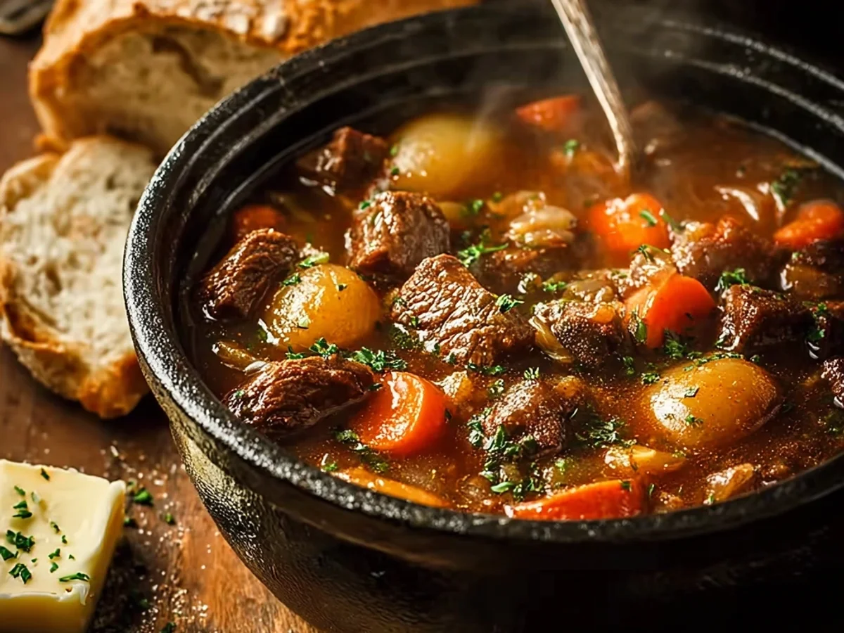 Rustic Old Fashioned Beef Stew: A Hearty Winter Classic - Image 1
