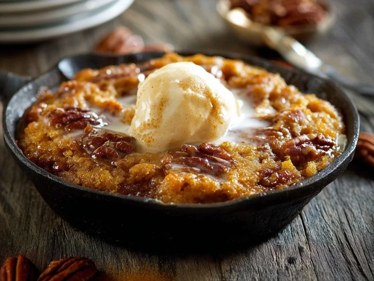 Rustic Pumpkin Pecan Cobbler: Autumn's Favorite Bake - Image 2