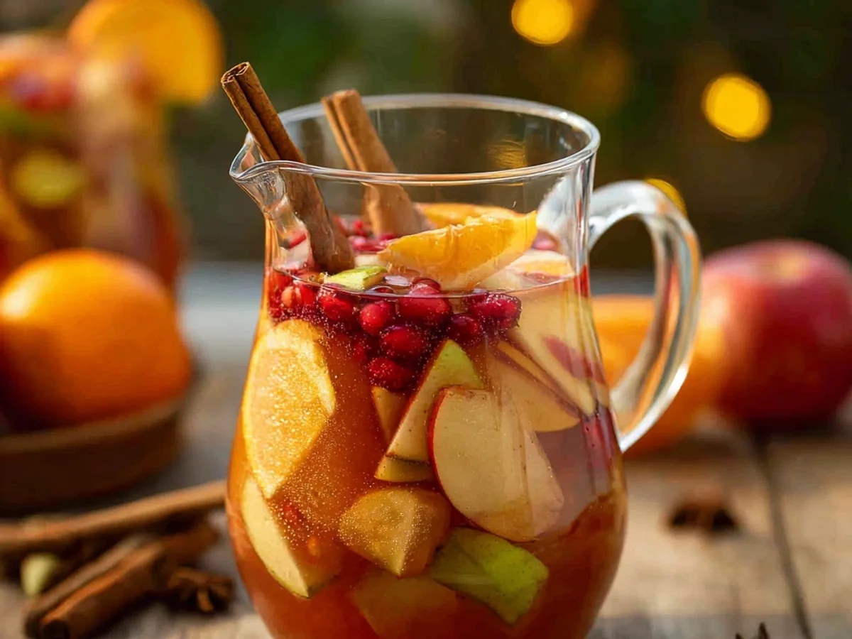 Rustic Spiced Apple Cider Sangria Recipe - Image 2