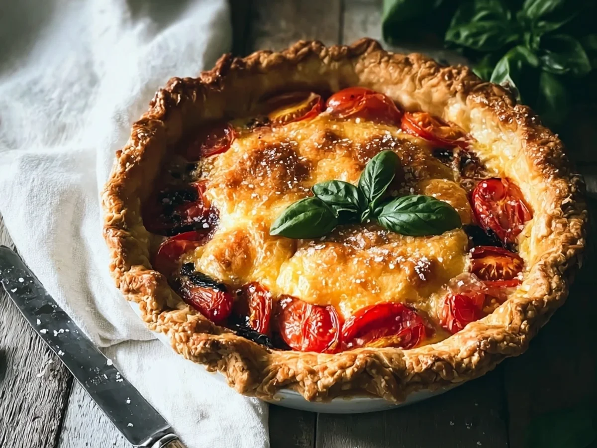 Rustic Tomato Pie Recipe: A Summer Garden Delight - Image 2
