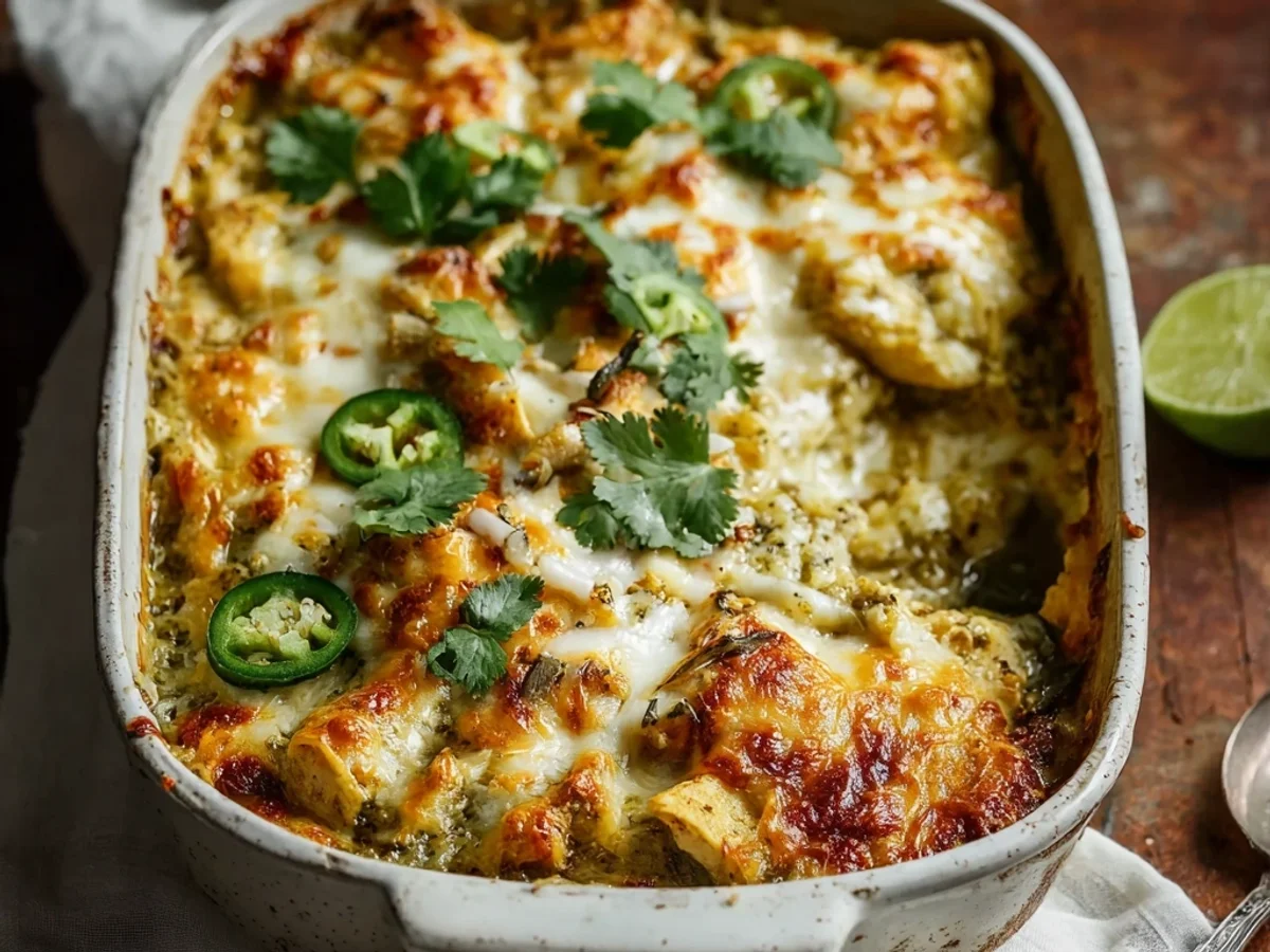Salsa Verde Chicken Casserole: Quick, Tangy & Hearty - Image 2