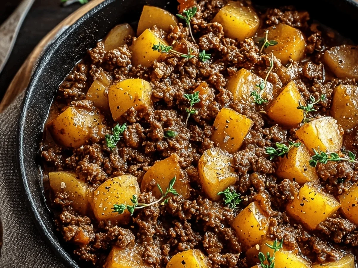 Savory Ground Beef and Potatoes: My 30-Minute Comfort Meal - Image 2