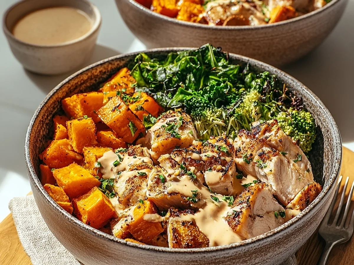 Sheet Pan Chicken & Sweet Potato Bowls for Two - Image 2