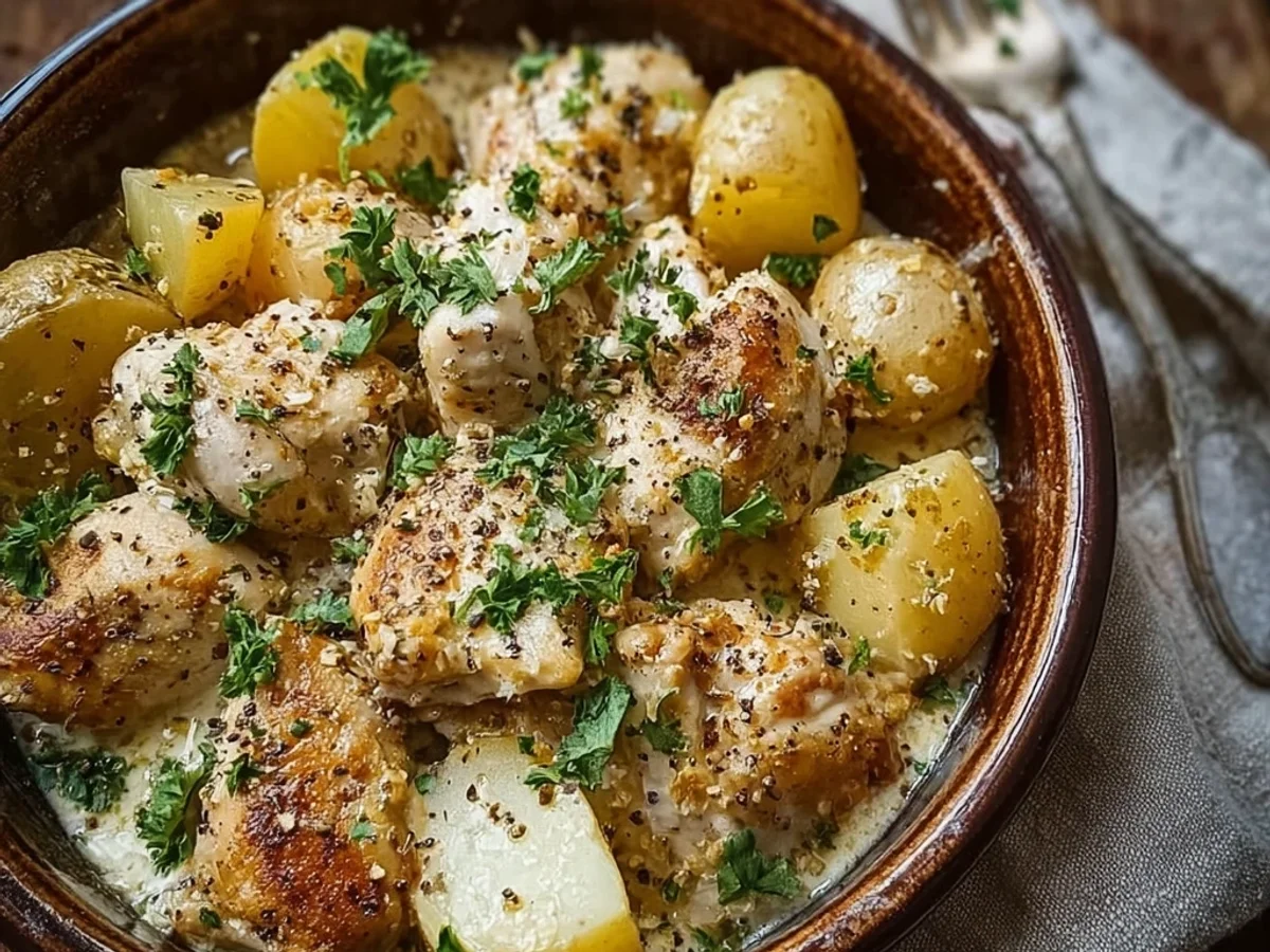 Sheet Pan Garlic Parmesan Chicken & Potatoes - Image 2