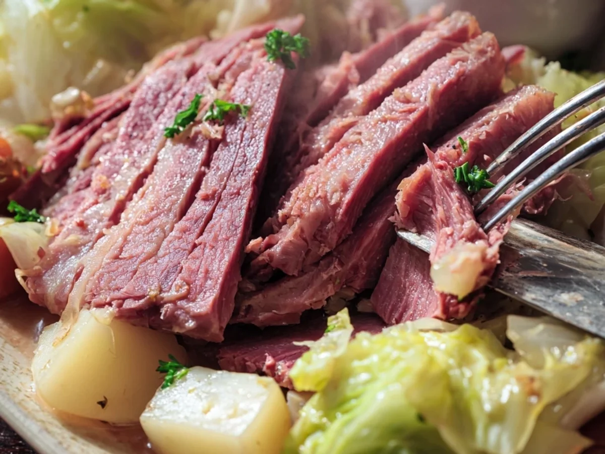 Simple Crockpot Corned Beef and Cabbage for Easy Meals - Image 1