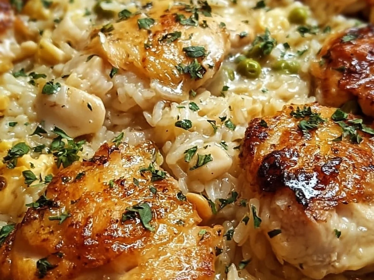 Simple Forgotten Chicken and Rice: Effortless Comfort - Image 2