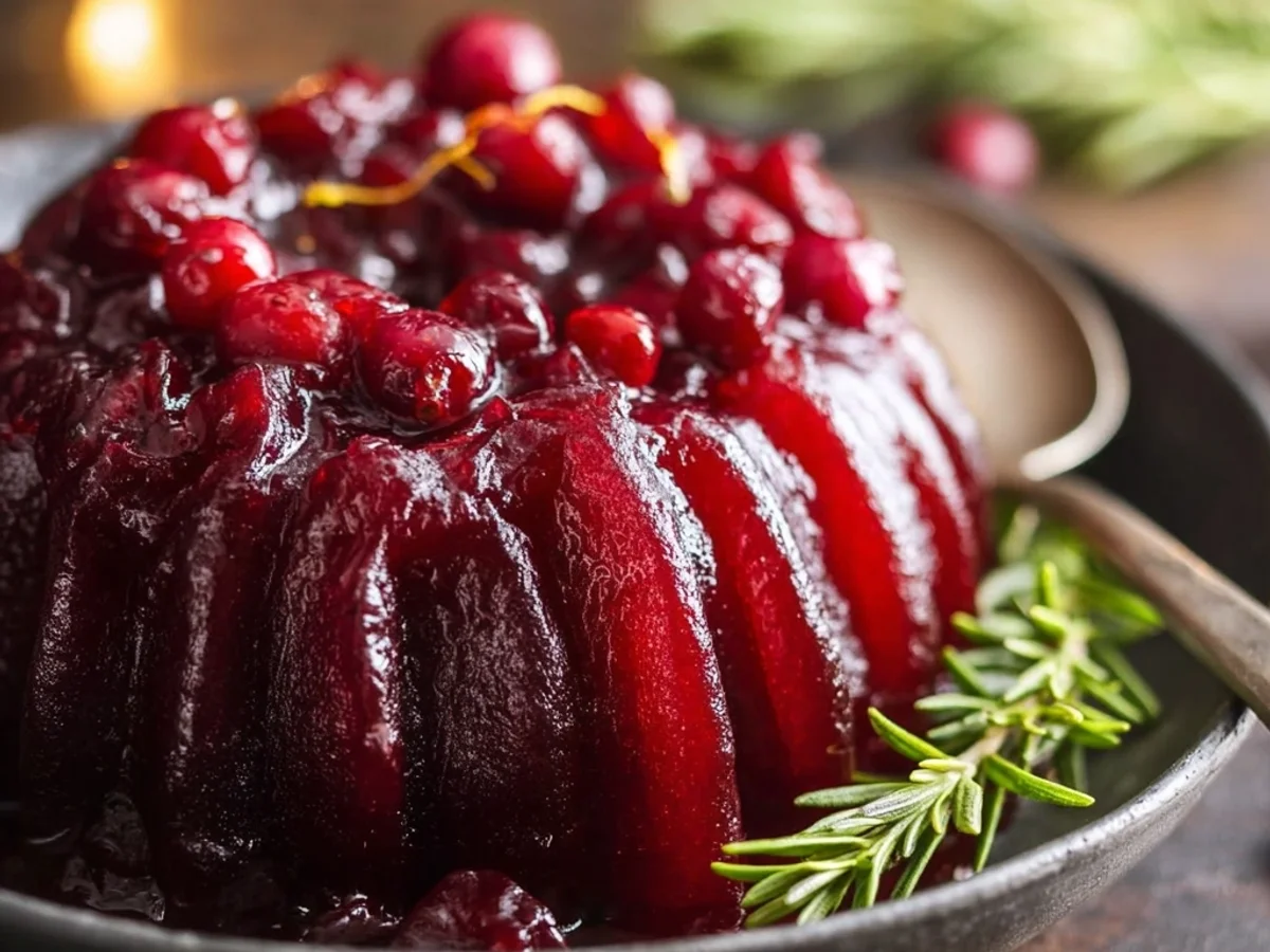 Simple Homemade Cranberry Sauce for Festive Tables - Image 1