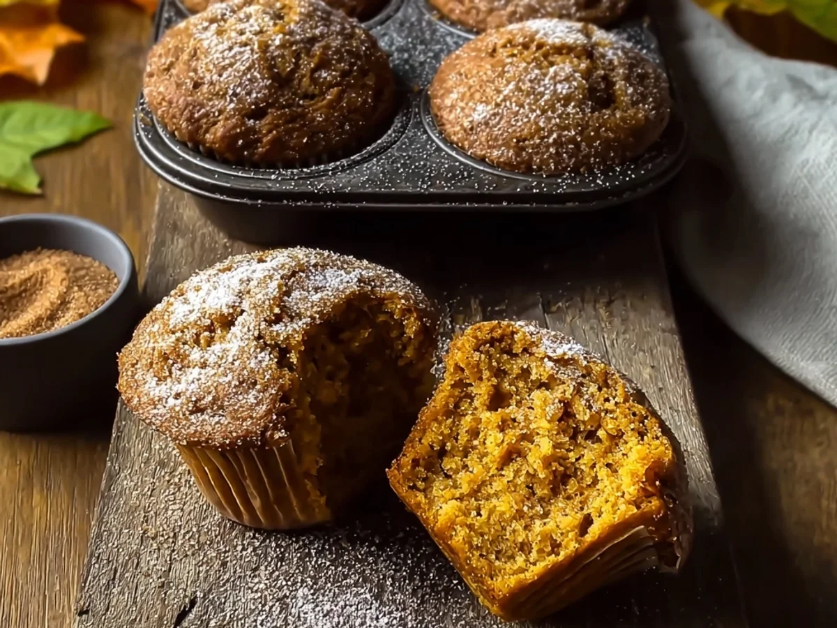 Simple Spiced Pumpkin Muffins: Easy Fall Baking - Image 1