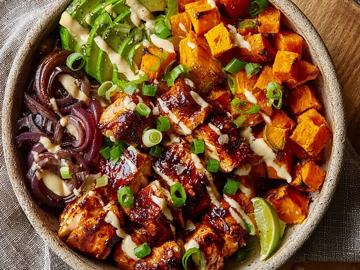 Smoky BBQ Chicken Sweet Potato Bowl Recipe: Easy Comfort - Image 2
