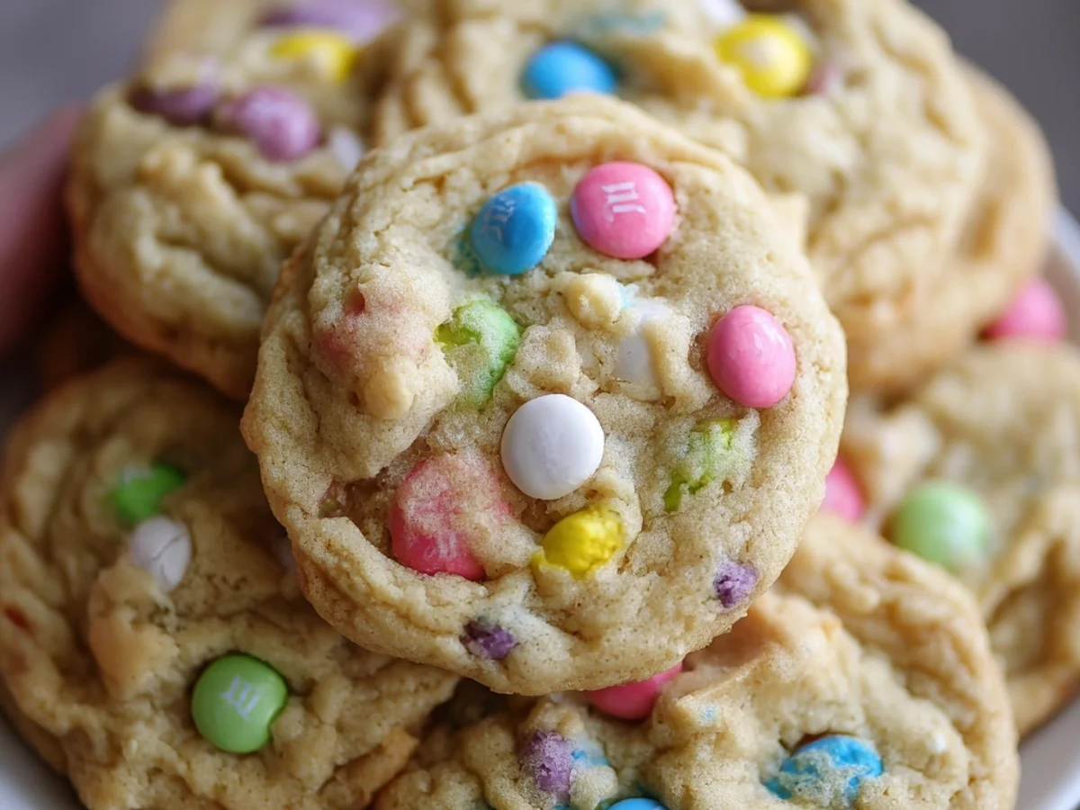 Soft & Chewy M&M Cookies in 20 Minutes - Image 1