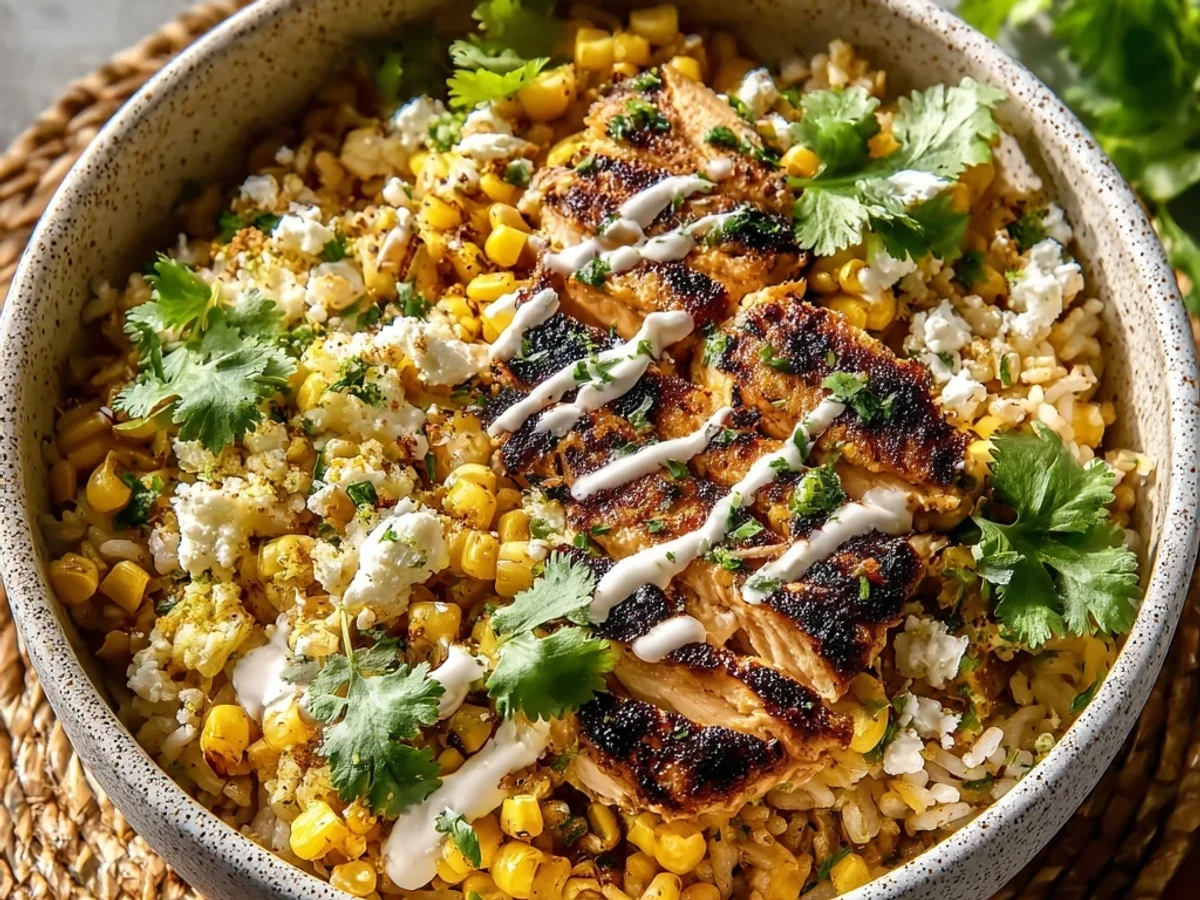 Street Corn Chicken Rice Bowl: Smoky & Satisfying - Image 2