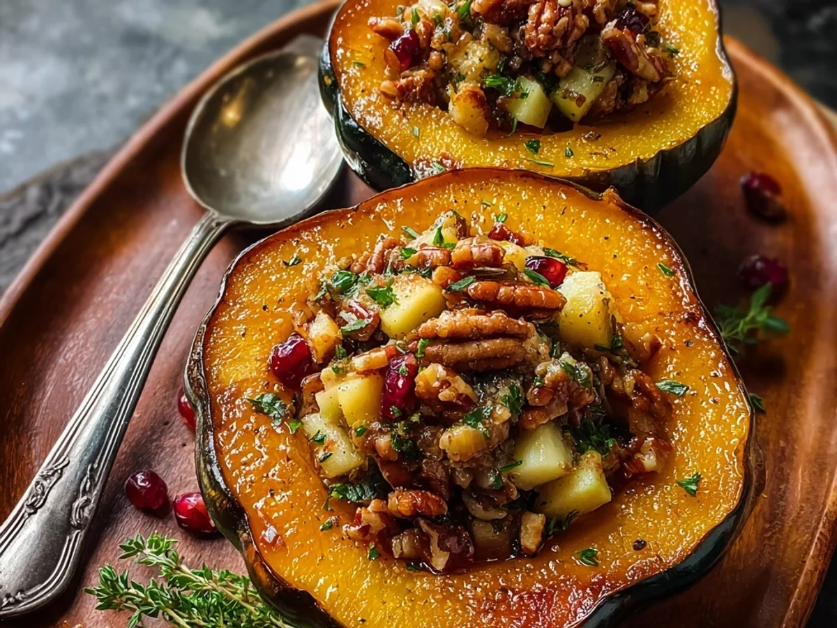 Sweet Apple Stuffed Acorn Squash: A Heartwarming Fall Dish - Image 2