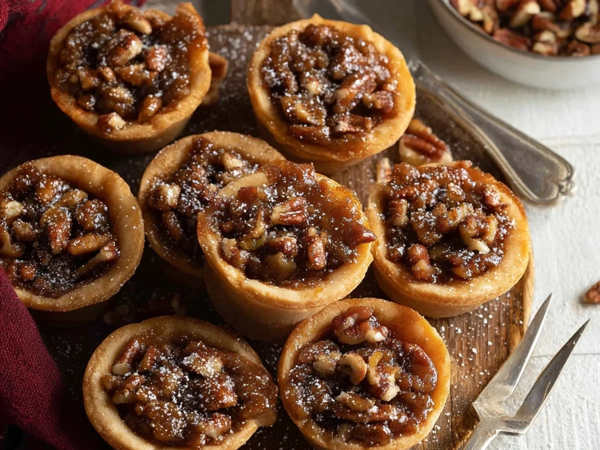 Sweet Pecan Pie Bites: Mini Holiday Treats - Image 1