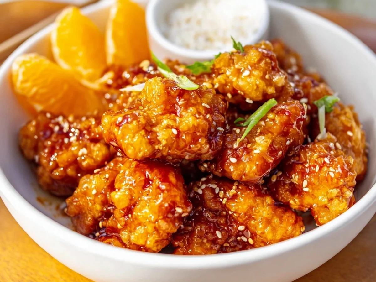 Tangy 3-Ingredient Orange Chicken with Marmalade BBQ - Image 1