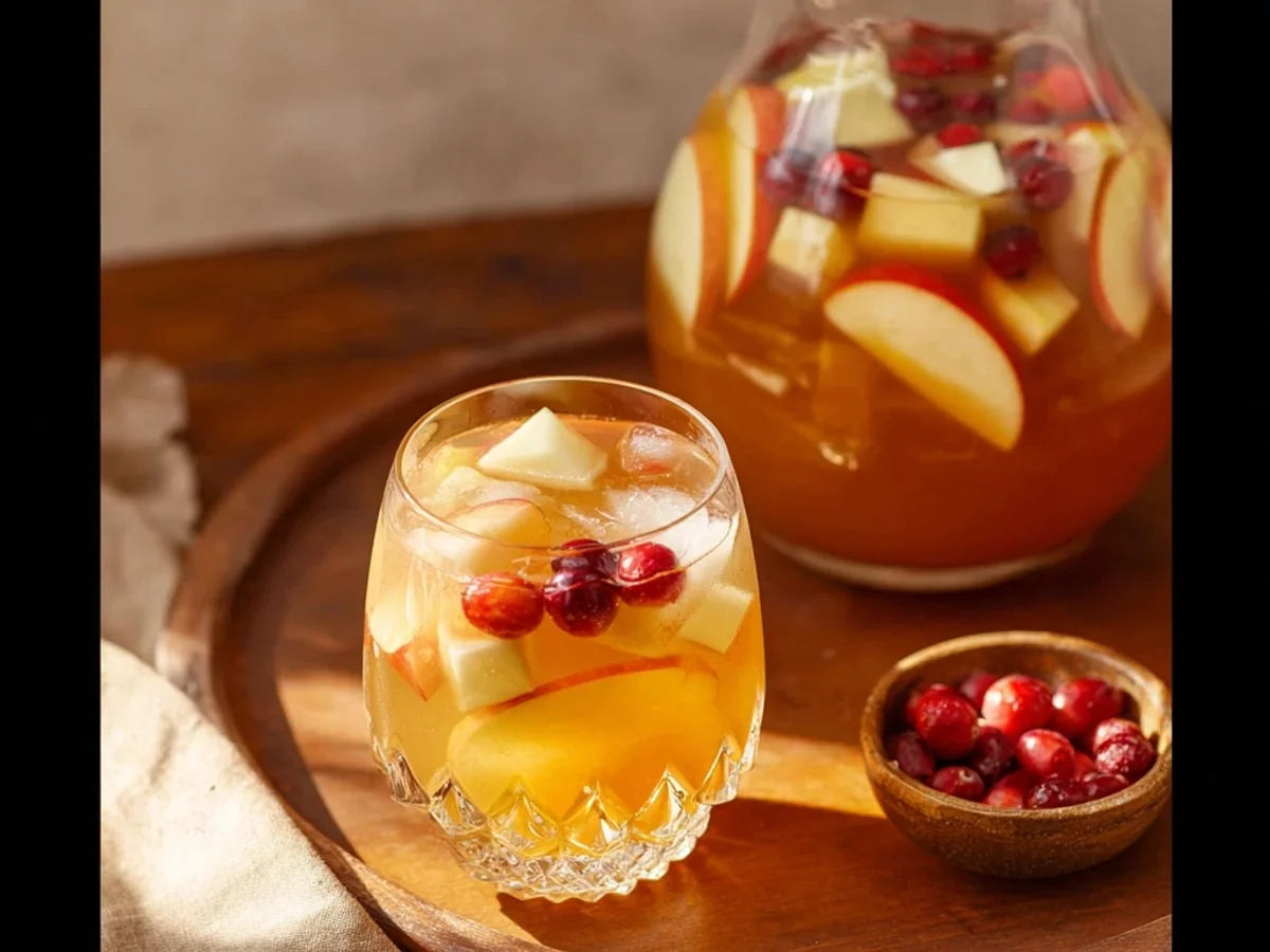 Tangy Apple Cider Sangria Recipe for Fall Gatherings - Image 1