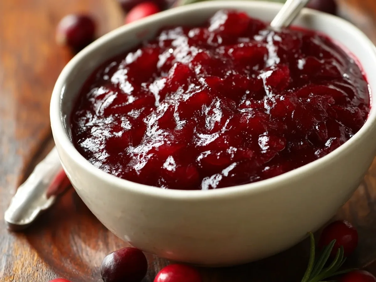 Tangy Homemade Cranberry Sauce: Easy Holiday Side - Image 2