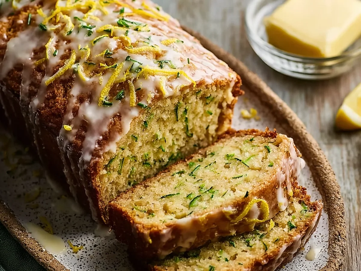 Tangy Luscious Lemon Zucchini Bread: A Summer Treat - Image 1
