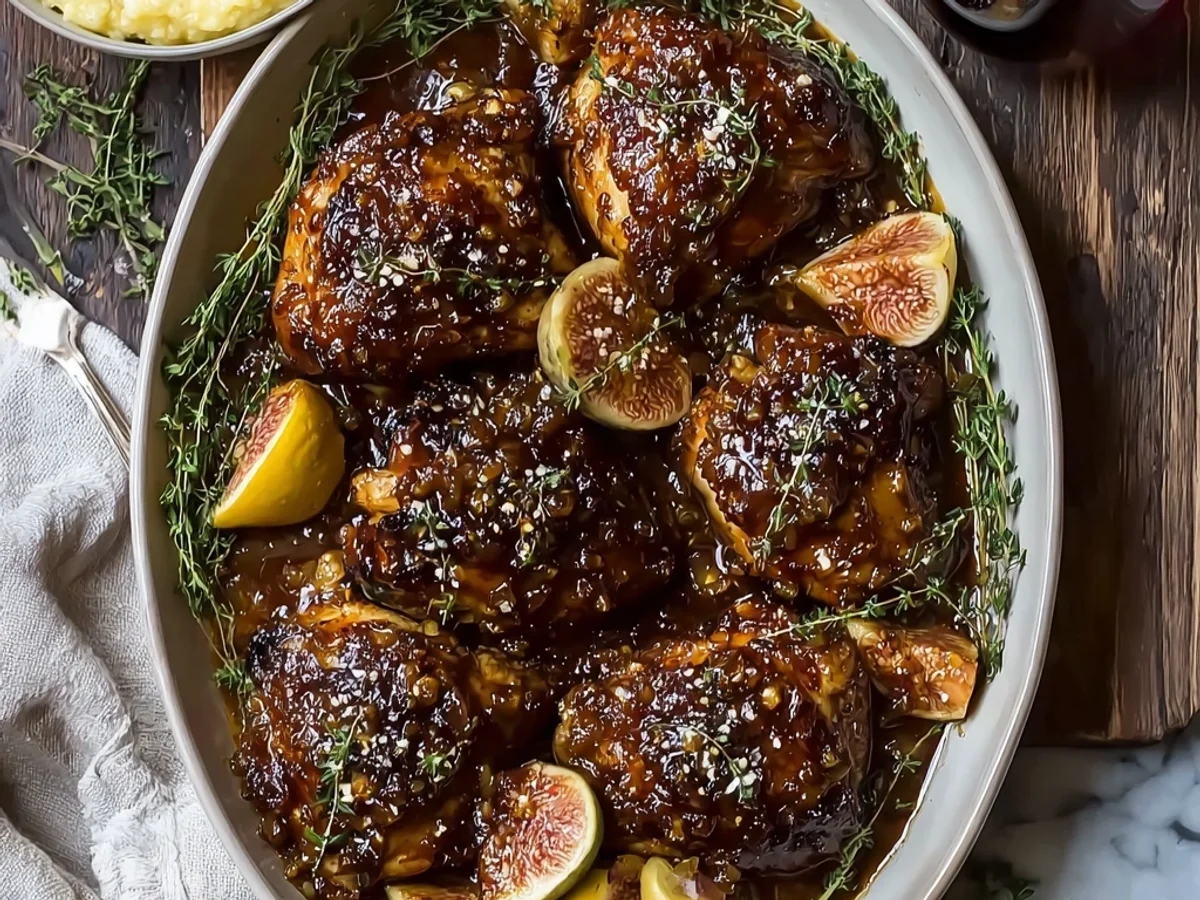 Tender Balsamic Fig Chicken: A Sweet & Savory Weeknight Meal - Image 2