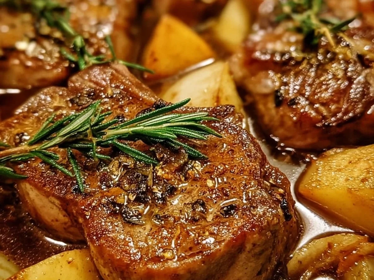 Tender Crock Pot Apple Lamb Chops: Simple Fall Comfort - Image 1