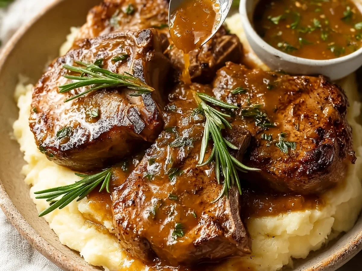 Tender Crock Pot Lamb Chops: Simple Weeknight Meal - Image 1