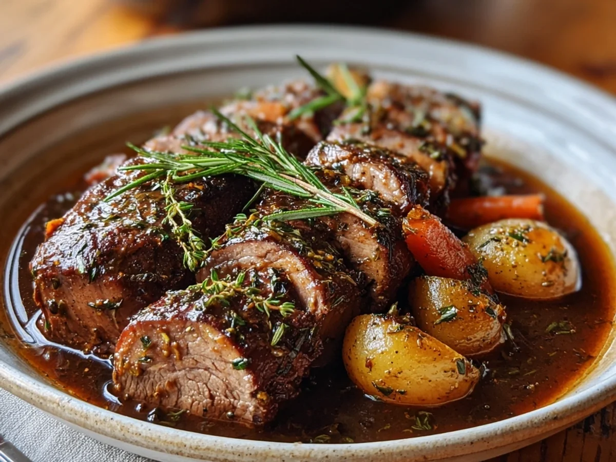 Tender Lamb Loin Crock Pot: Simple Dinner Delight - Image 2