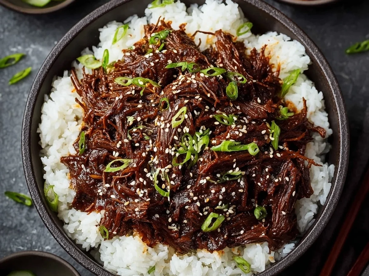 Tender Slow Cooker Korean Beef for Easy Weeknights - Image 2