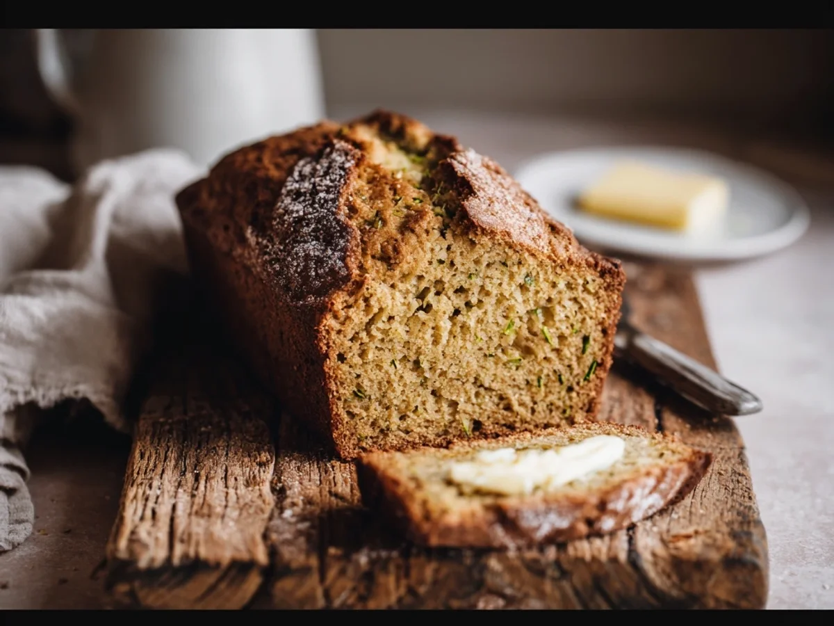 Tender Sugar-Free Zucchini Bread for Sweet Mornings - Image 1