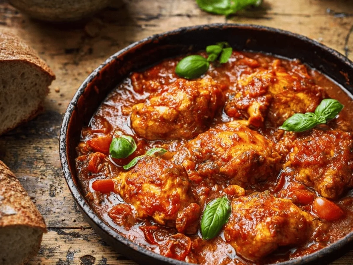 Tomato Braised Chicken Thighs: Easy, Comforting Dinner - Image 1