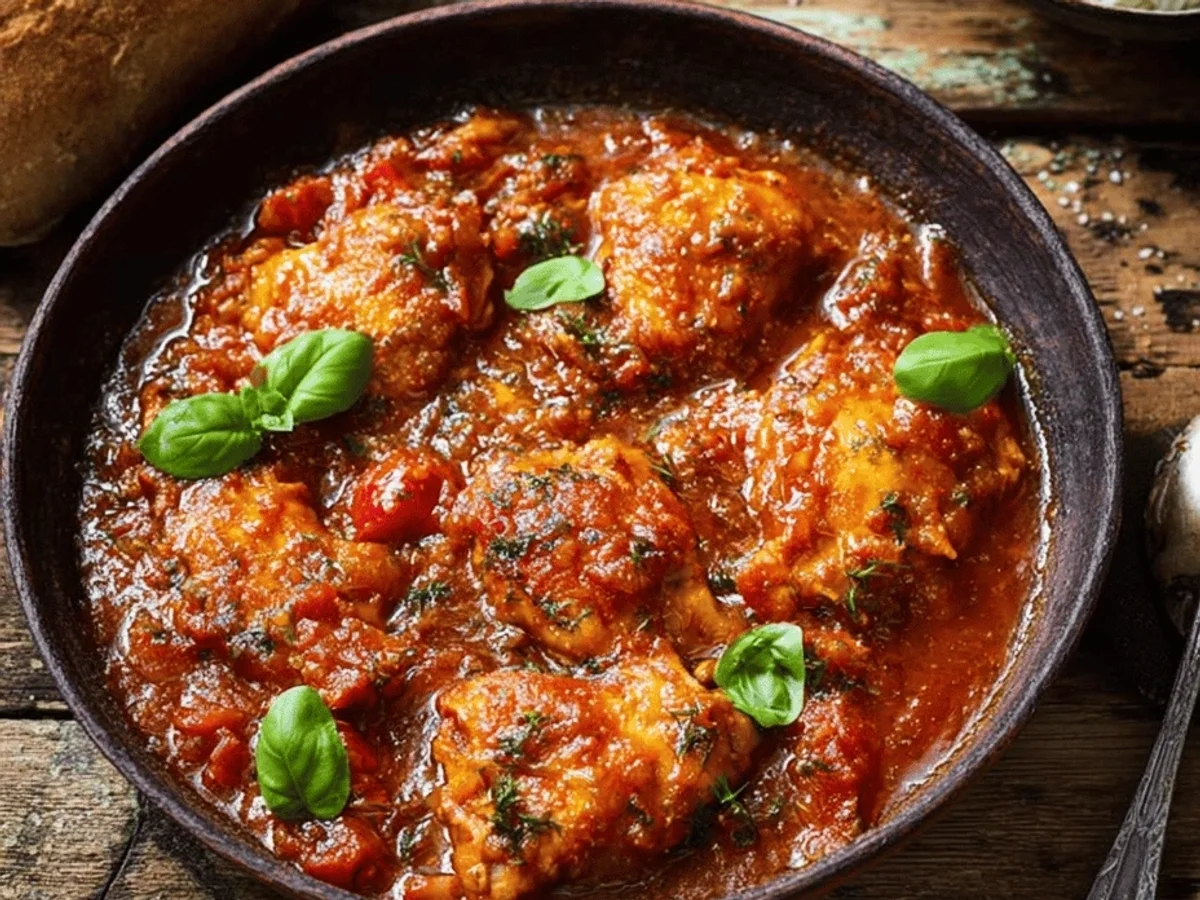 Tomato Braised Chicken Thighs: Easy, Comforting Dinner - Image 2